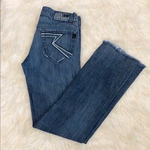 Rock and Republic Vaughn straight button fly jeans